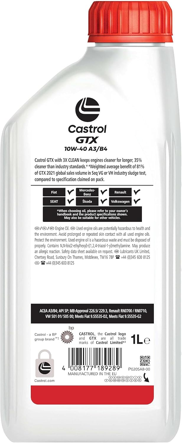 CASTROL GTX 10W-40 - Image 2